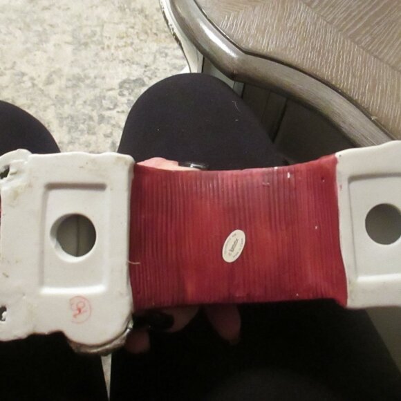 VINTAGE LEMAX DICKENSVALE CHRISTMAS PORCELAIN LAMP BRIDGE FOR VILLAGE TOWN 1991 - Picture 5 of 6